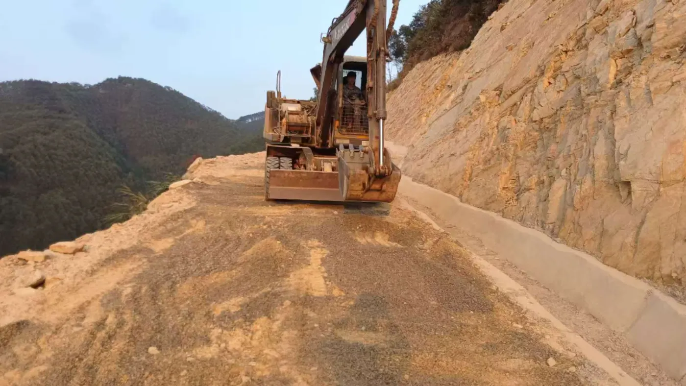 广西国有林区森林防火道路案例